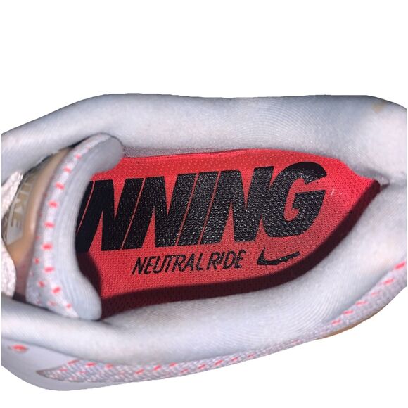 Nike Air Max 2014 Pure Platinum/Total Orange Women’s Sz: 7.5 #621078-006 - Picture 14 of 16